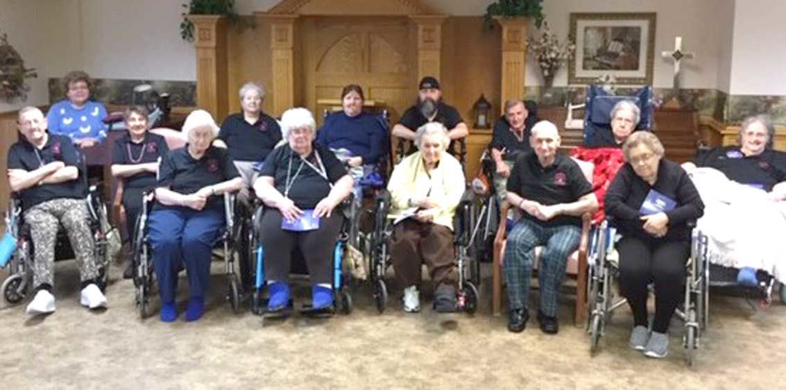 PEER graduates at DuBois Nursing Home